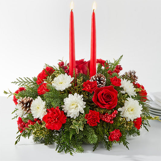 Holiday Soiree Centerpiece –  One Million Roses Llc, Caldwell ID