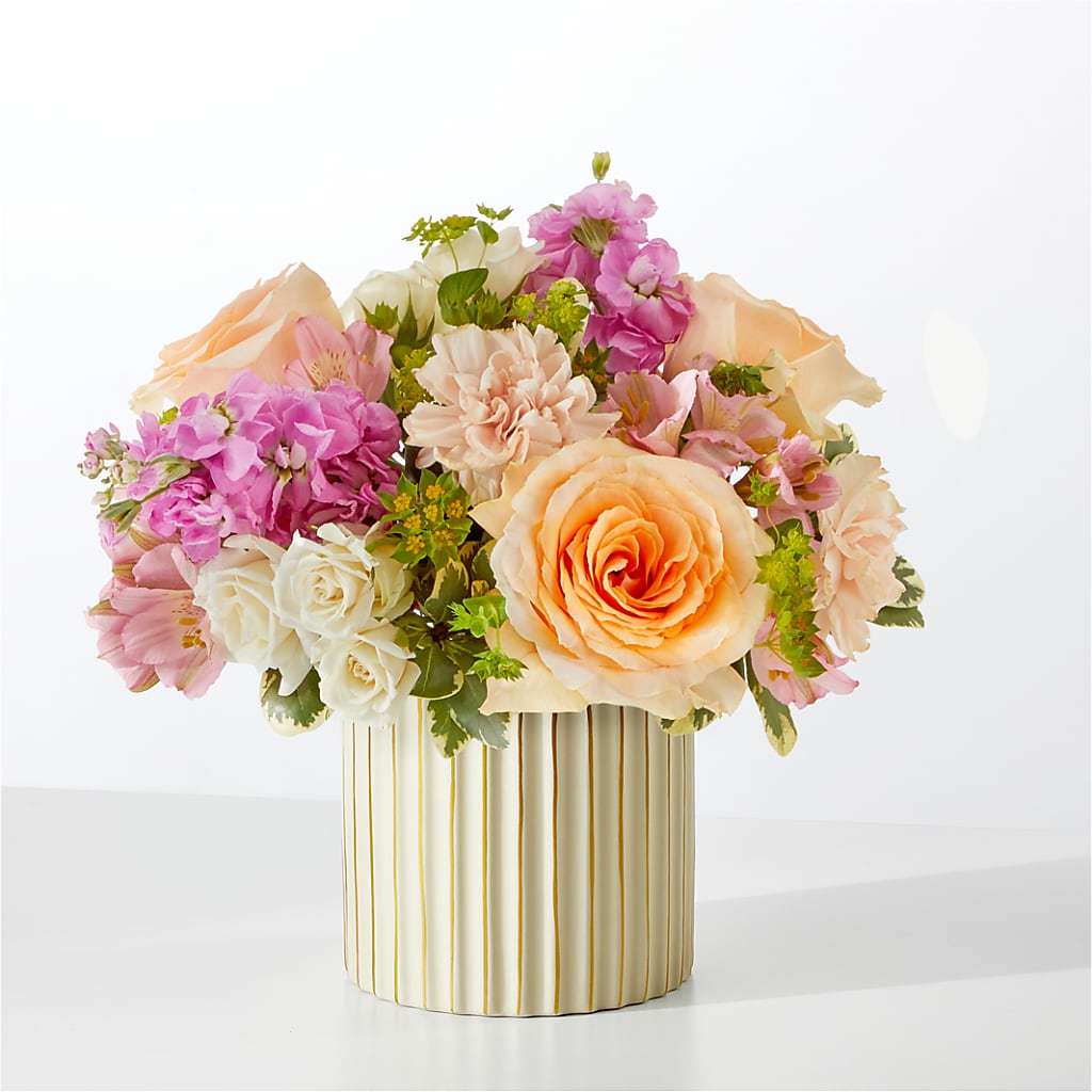 Paradise Bouquet with Ivory Vase –  One Million Roses Llc, Caldwell ID