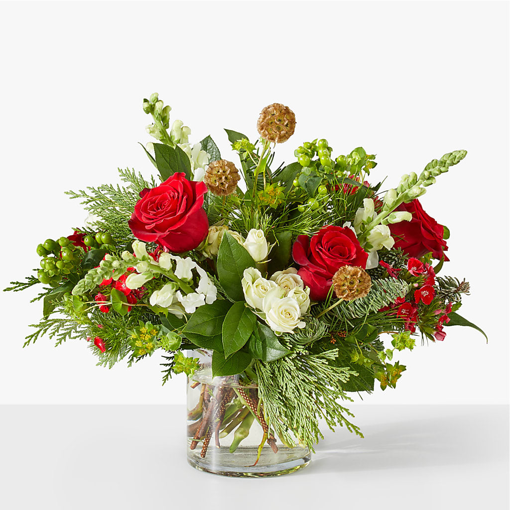 Deck the Halls Bouquet –  One Million Roses Llc, Caldwell ID