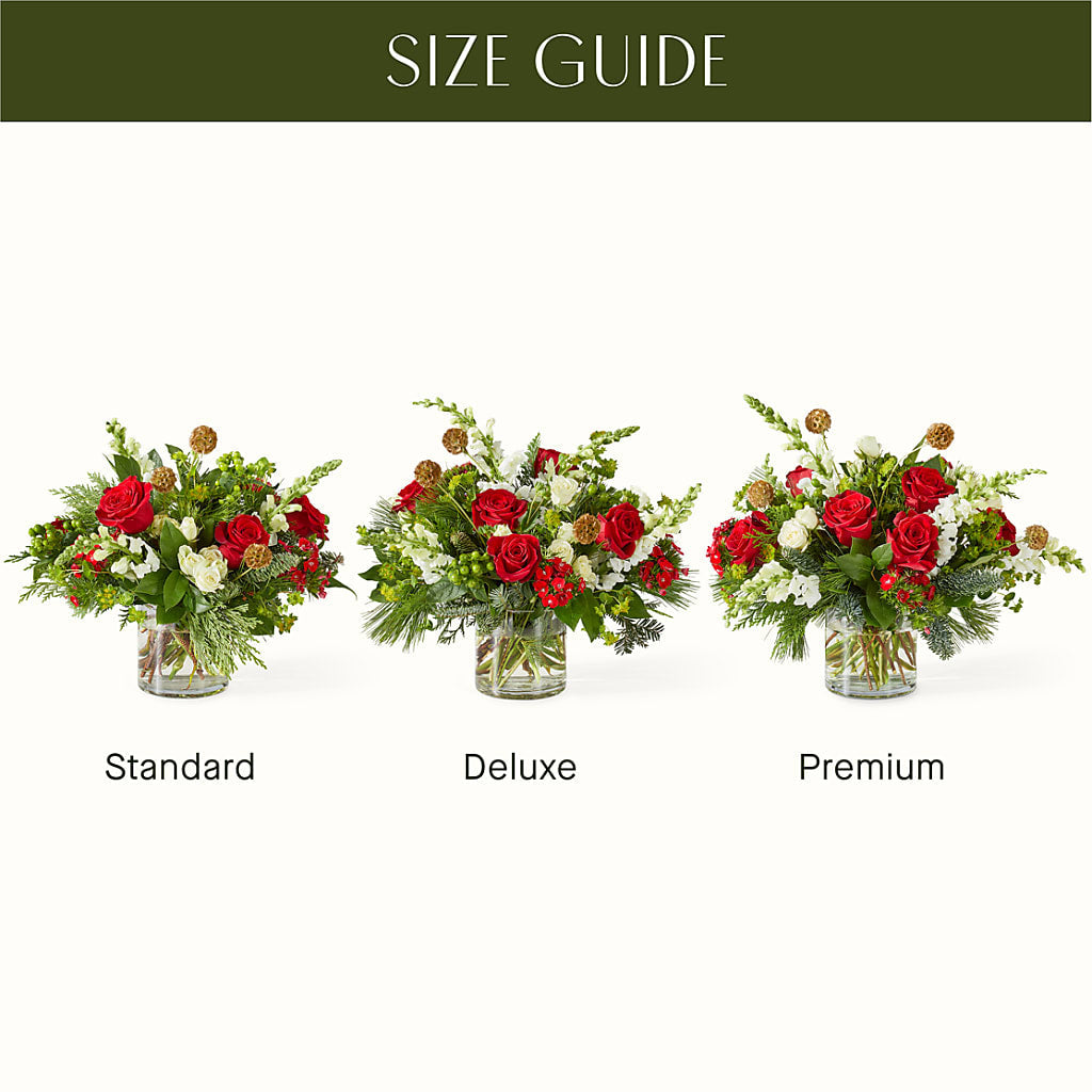 Deck the Halls Bouquet –  One Million Roses Llc, Caldwell ID
