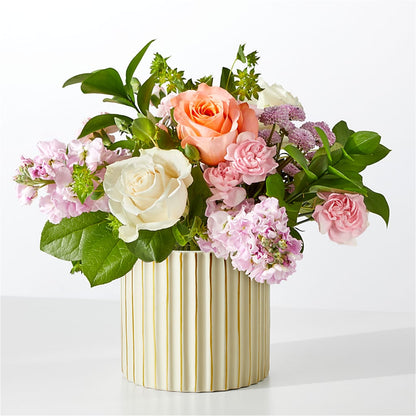 French Market Bouquet with Ivory Vase –  One Million Roses Llc, Caldwell ID