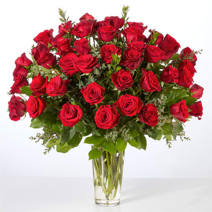 Forever Yours Fifty Stem Red Rose Bouquet –  One Million Roses Llc, Caldwell ID