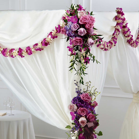 Color & Light Chuppah Decor –  One Million Roses Llc, Caldwell ID