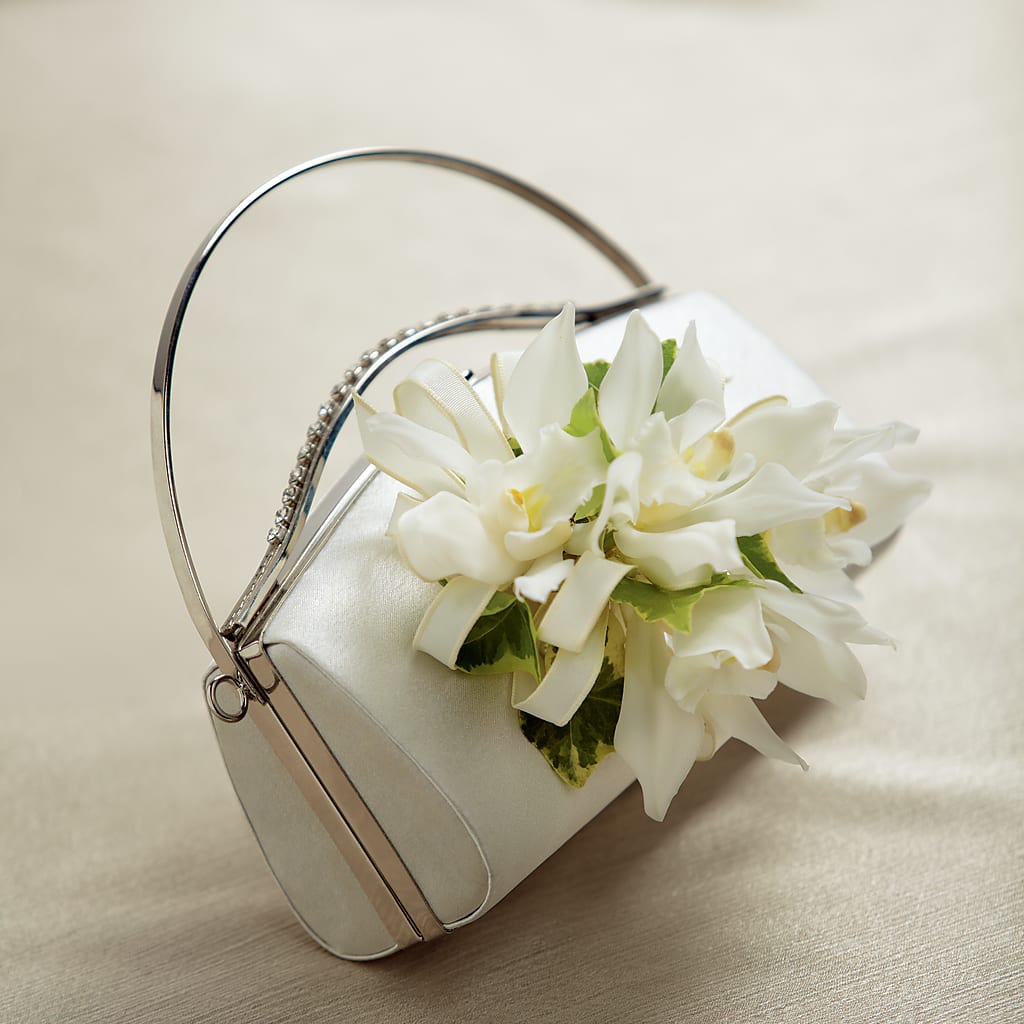 White Purse Decor –  One Million Roses Llc, Caldwell ID