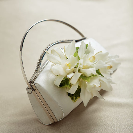 White Purse Decor –  One Million Roses Llc, Caldwell ID