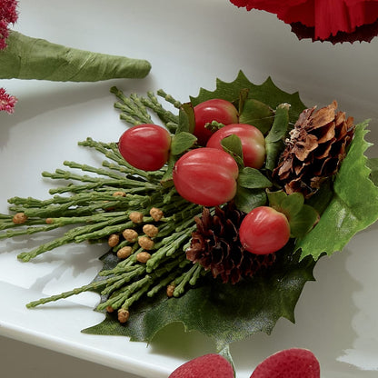 Red Berry Boutonniere –  One Million Roses Llc, Caldwell ID
